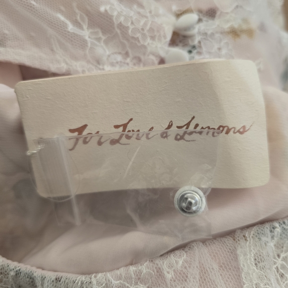 FOR LOVE & LEMONS Pearl Maxi Dress in Blush - Picture 13 of 16